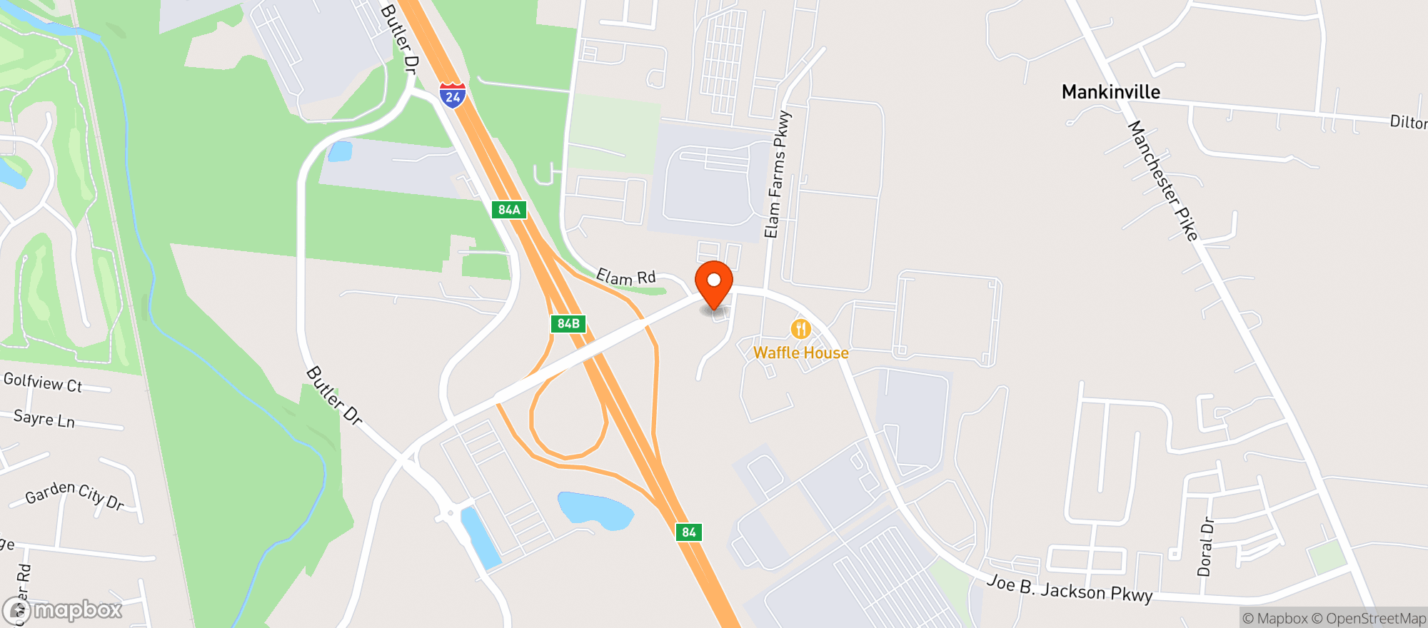 Map showing Prime 84 Wine & Spirits