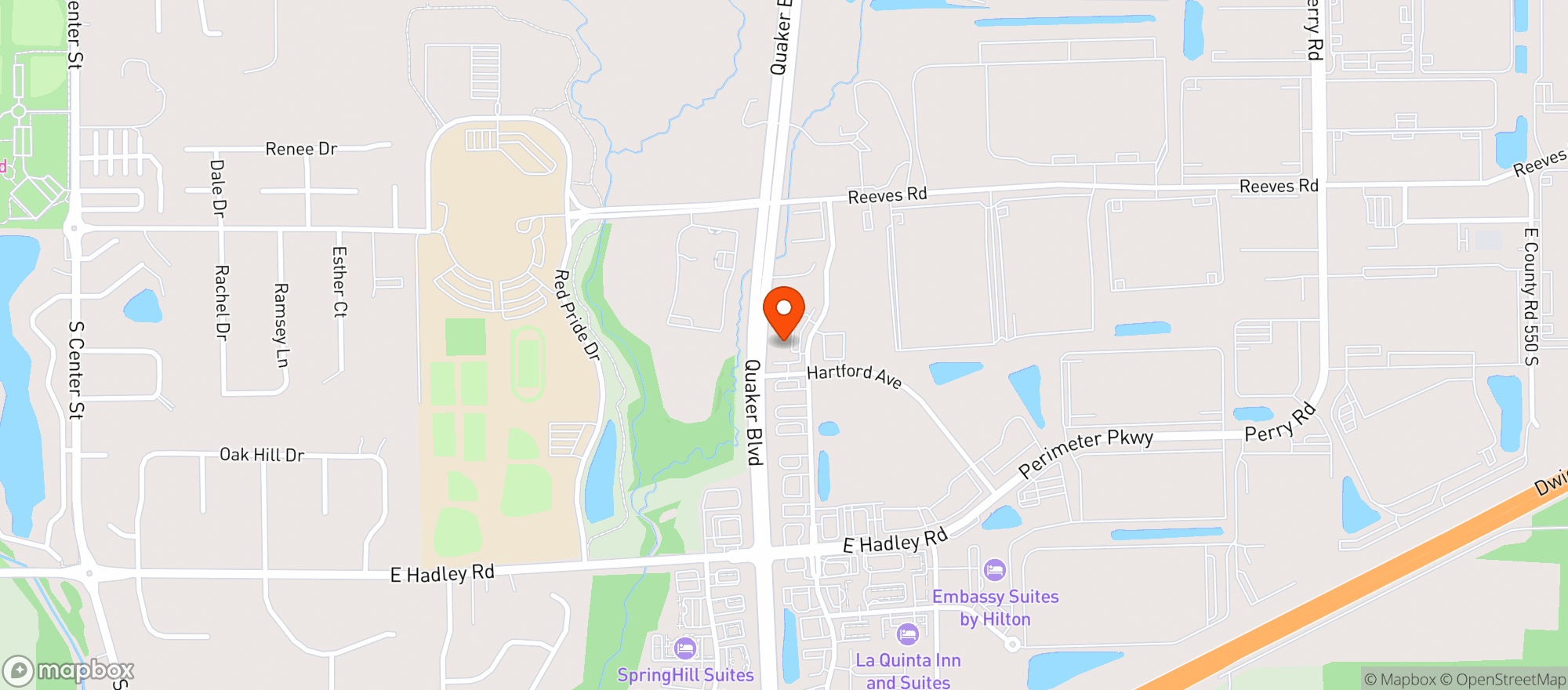 Map showing Payless Liquors #26