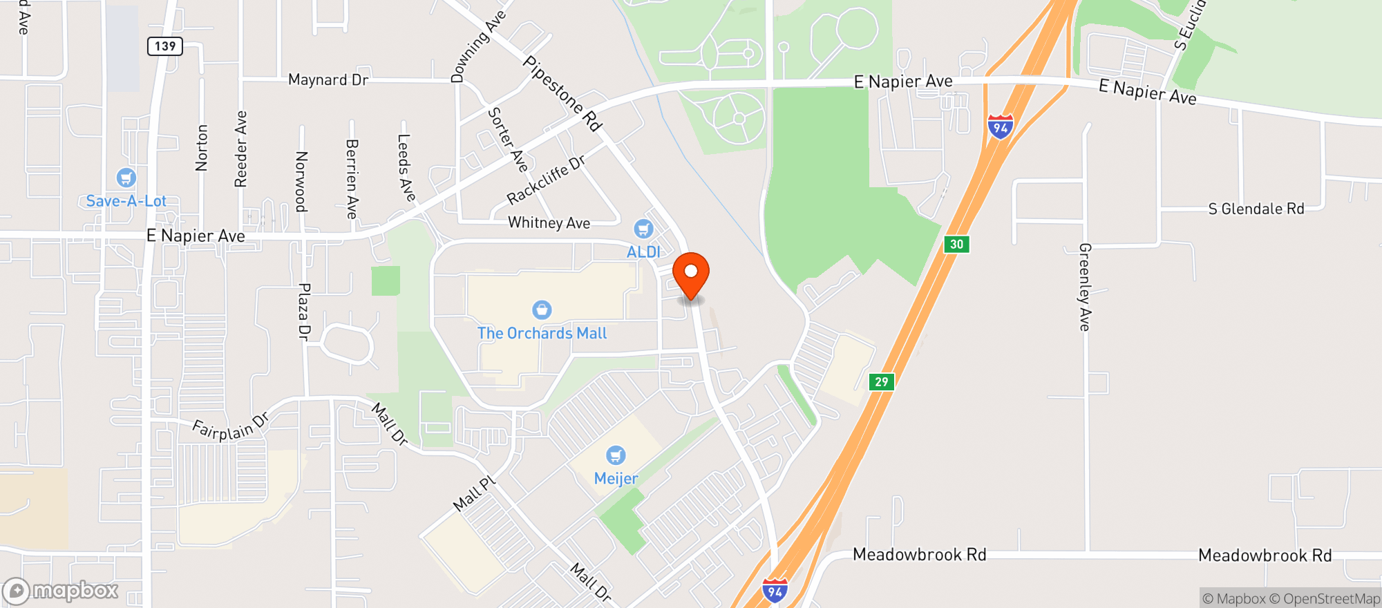 Map showing Meijer #41