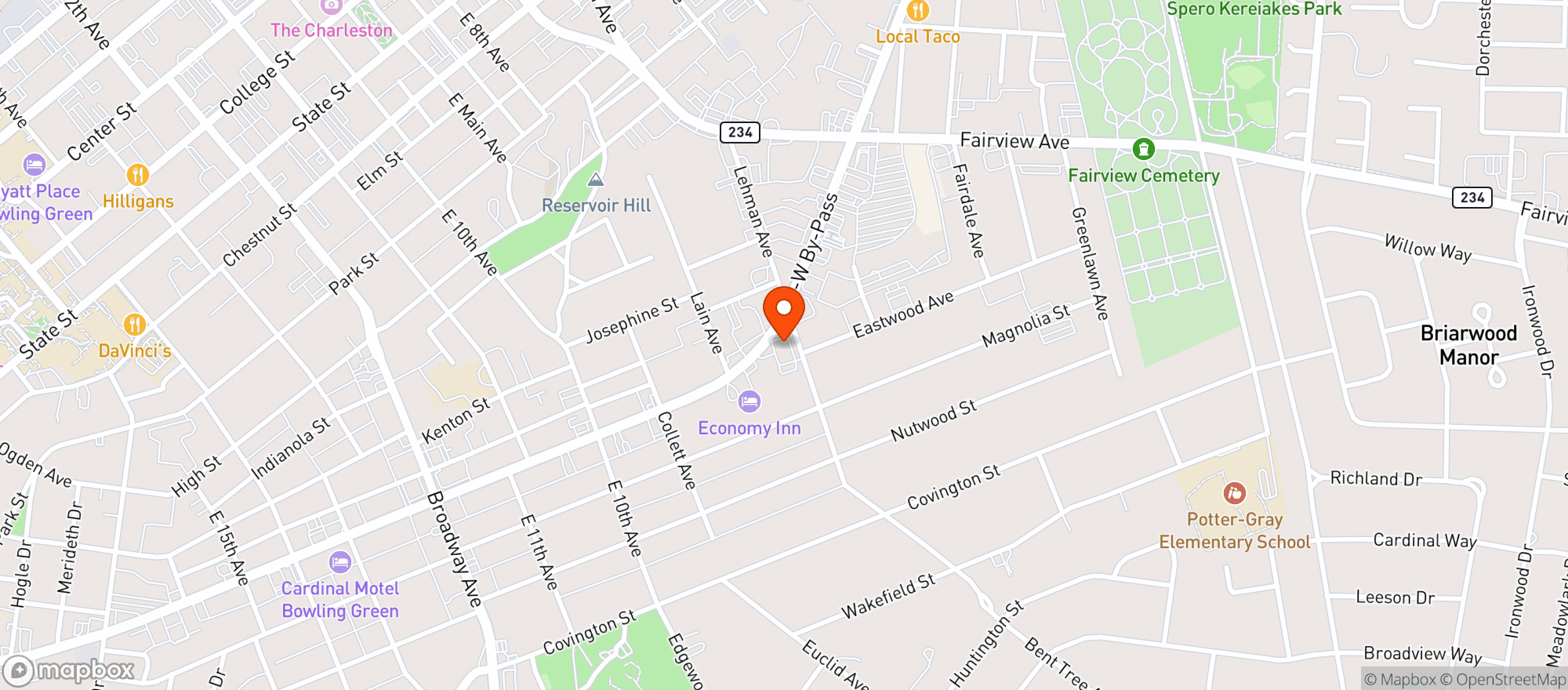 Map showing Cvs Pharmacy #6422