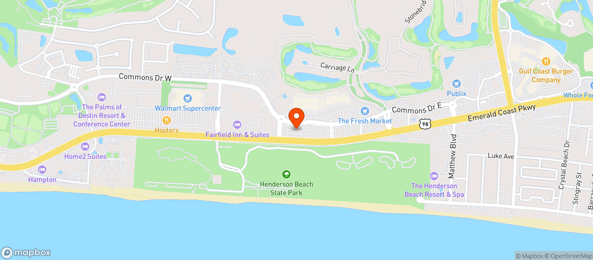 Map showing Abc Liquors #200