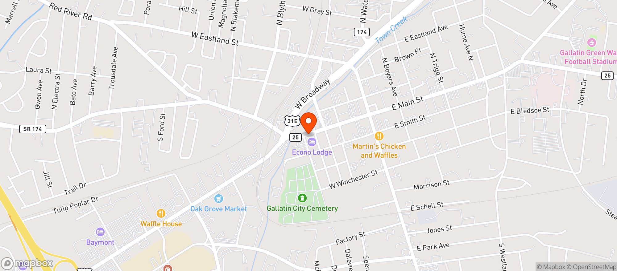 Map showing CBD CENTRAL - HEALTH AND WELLNESS