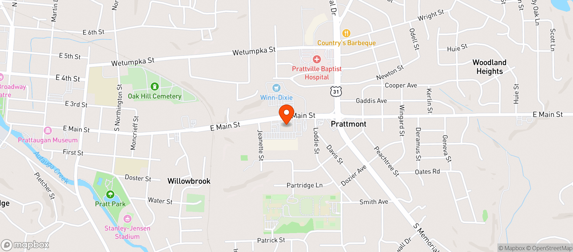 Map showing Cvs Pharmacy #4838
