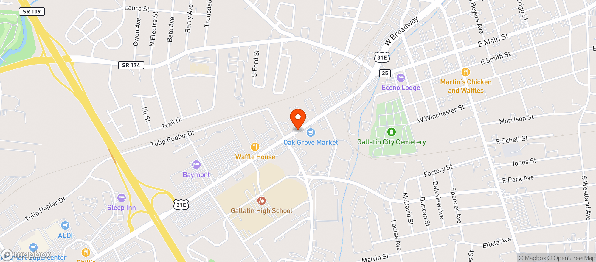 Map showing Cvs Pharmacy