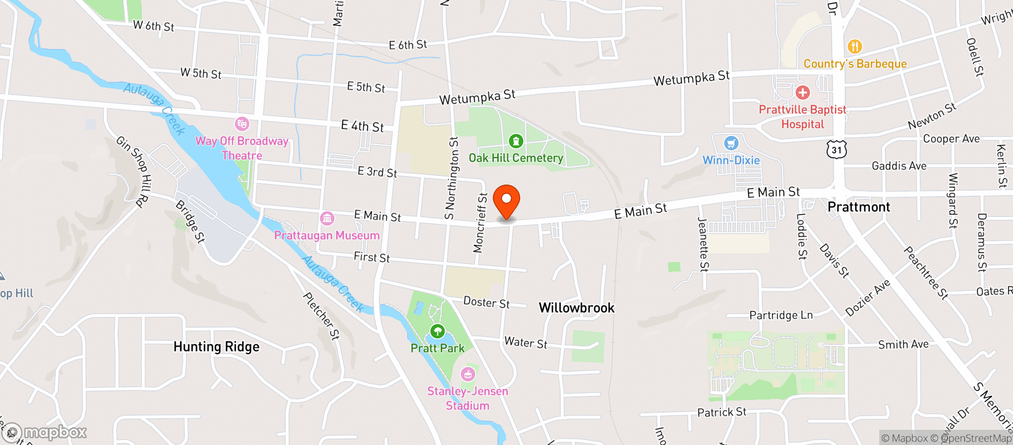 Map showing Z Mars
