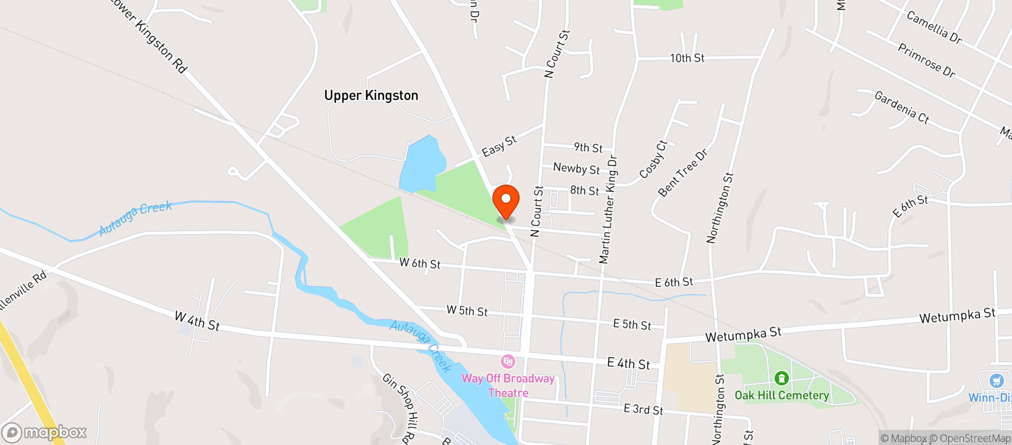 Map showing Bd Express