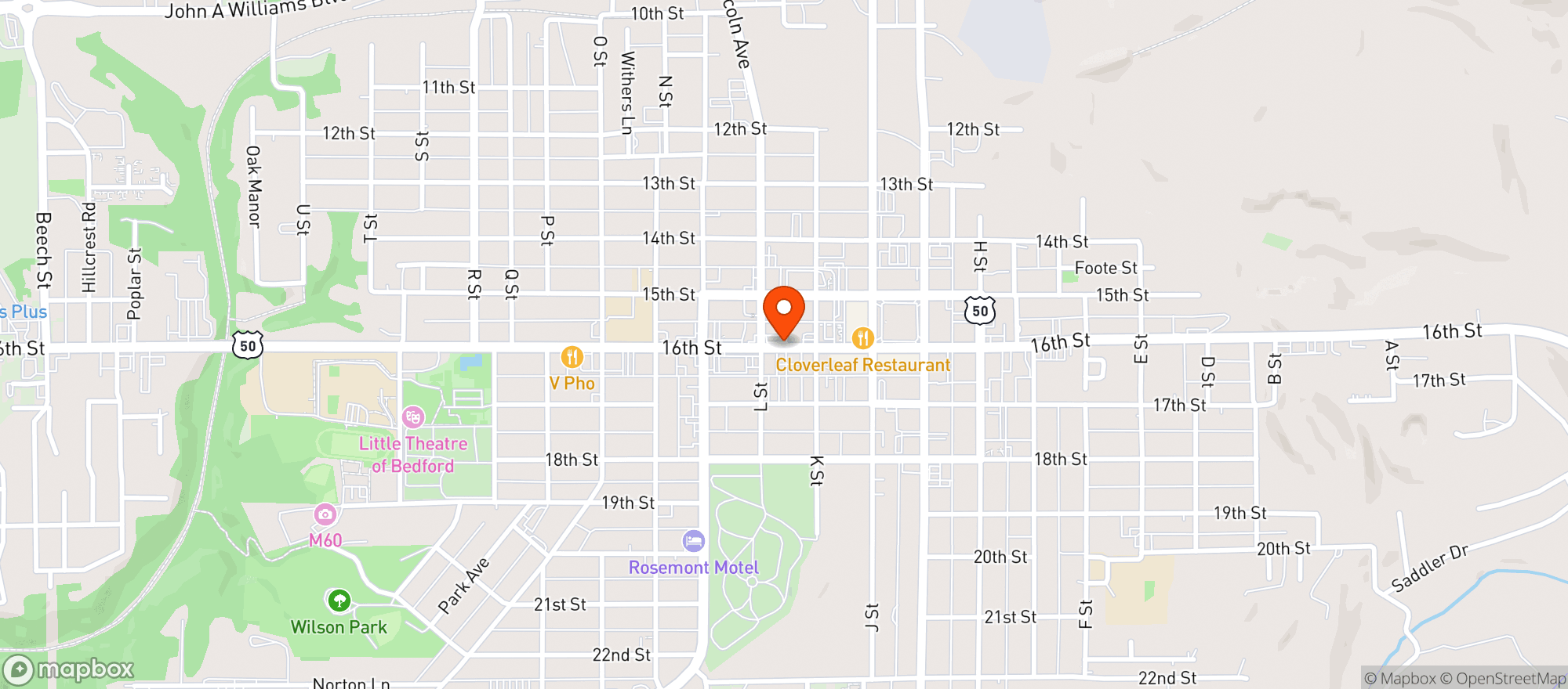 Map showing Xxel Vapes