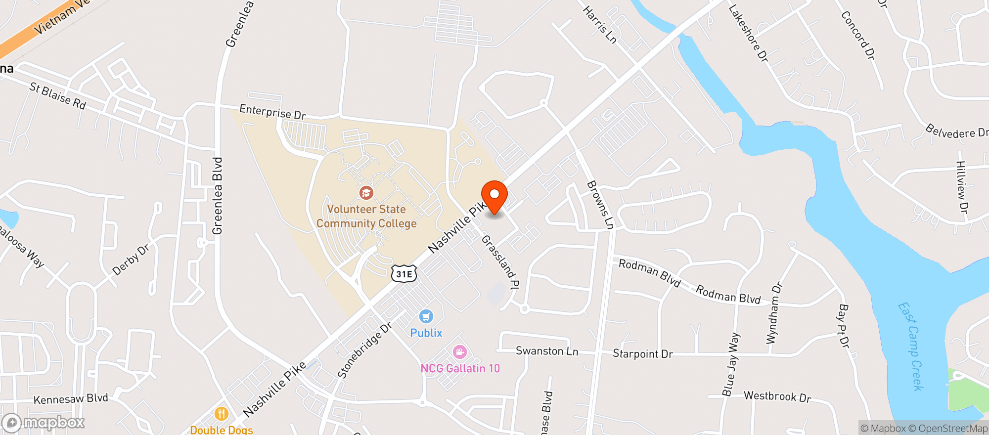 Map showing Plantation Fine Wine & Spirits