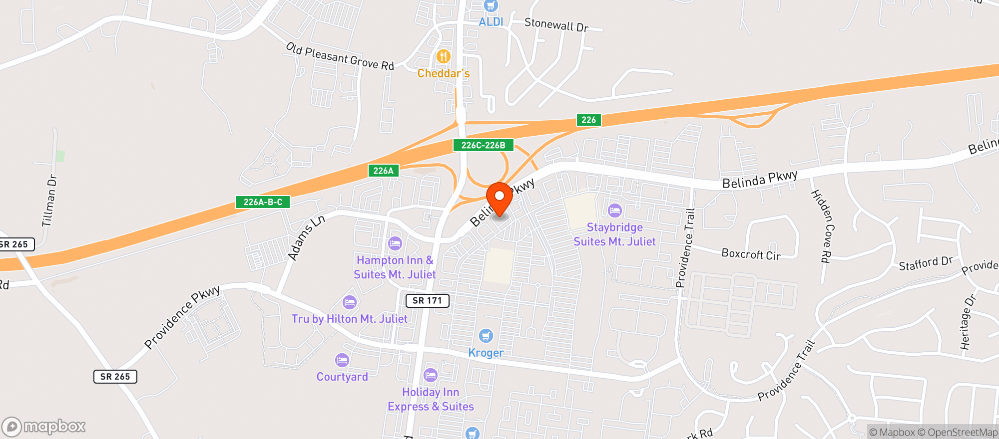 Map showing M.l. Rose (mt Juliet)