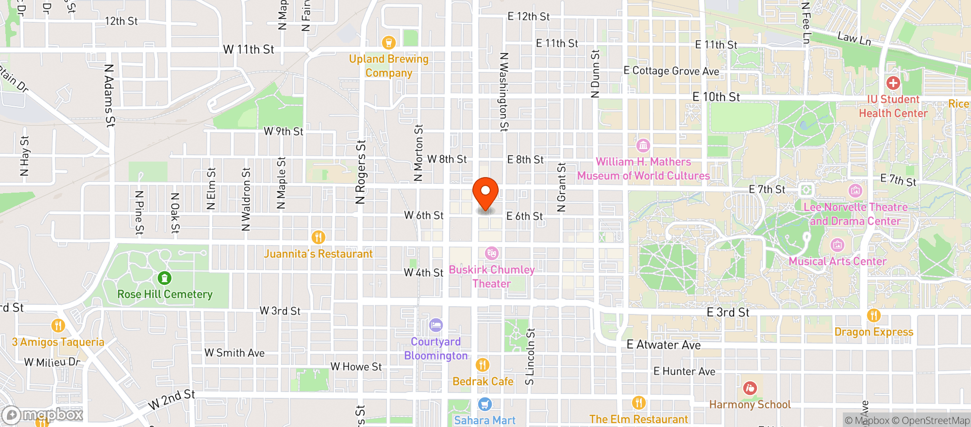 Map showing Lola Rue & Co