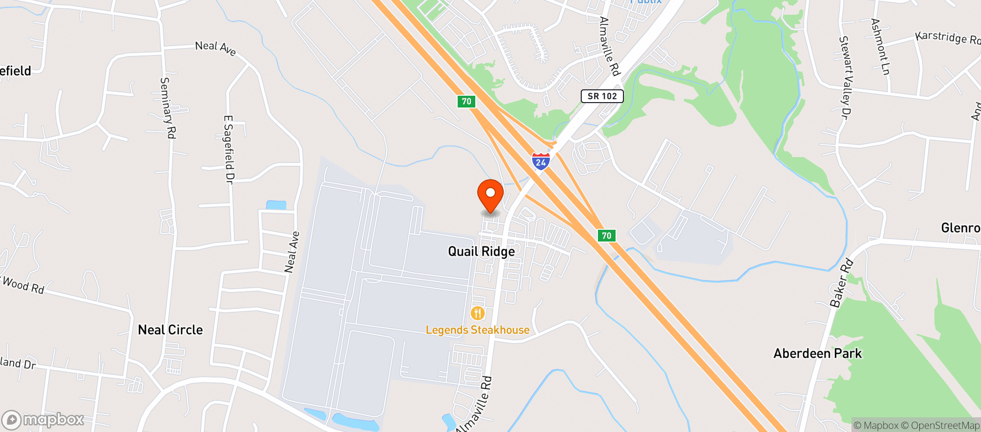 Map showing Smyrna Wine And Spirits