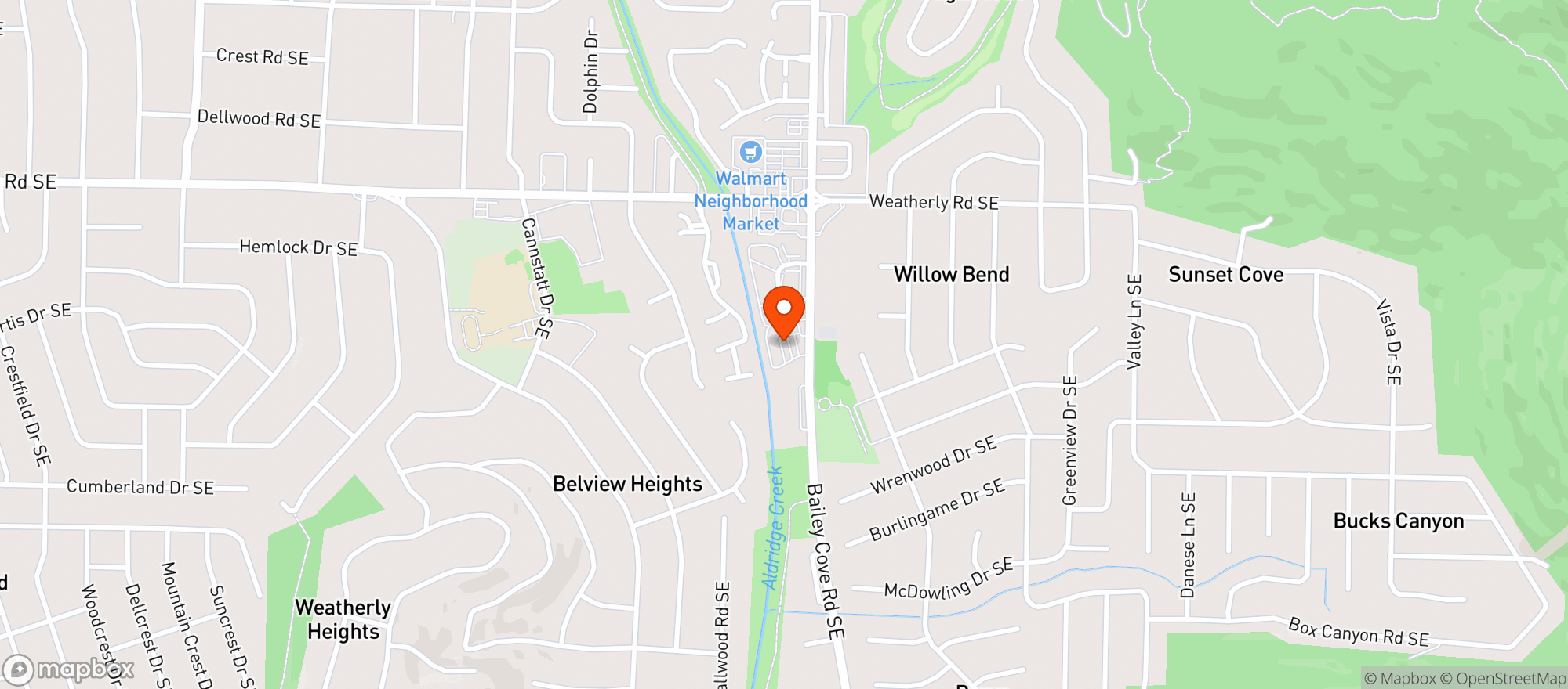 Map showing Chips And Salsa Cantina