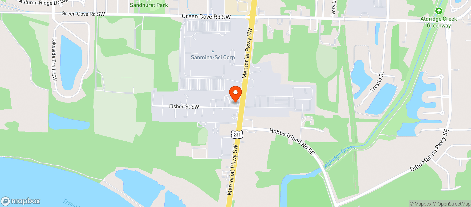 Map showing Windmill Beverage #5
