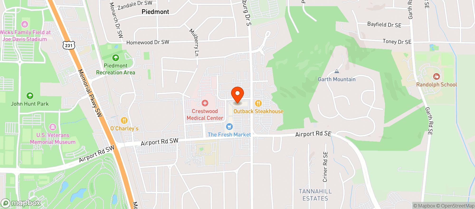 Map showing I Smoke