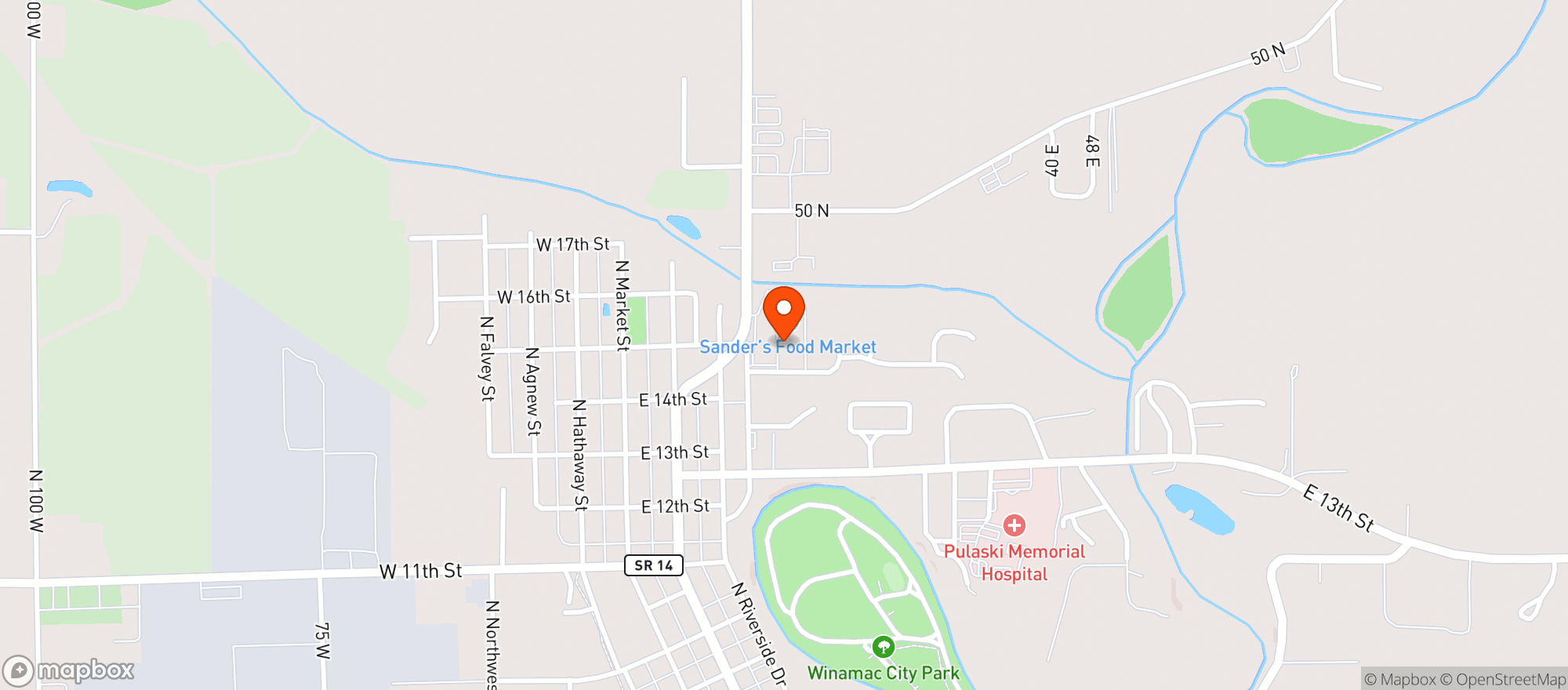 Map showing Cvs Pharmacy #6537
