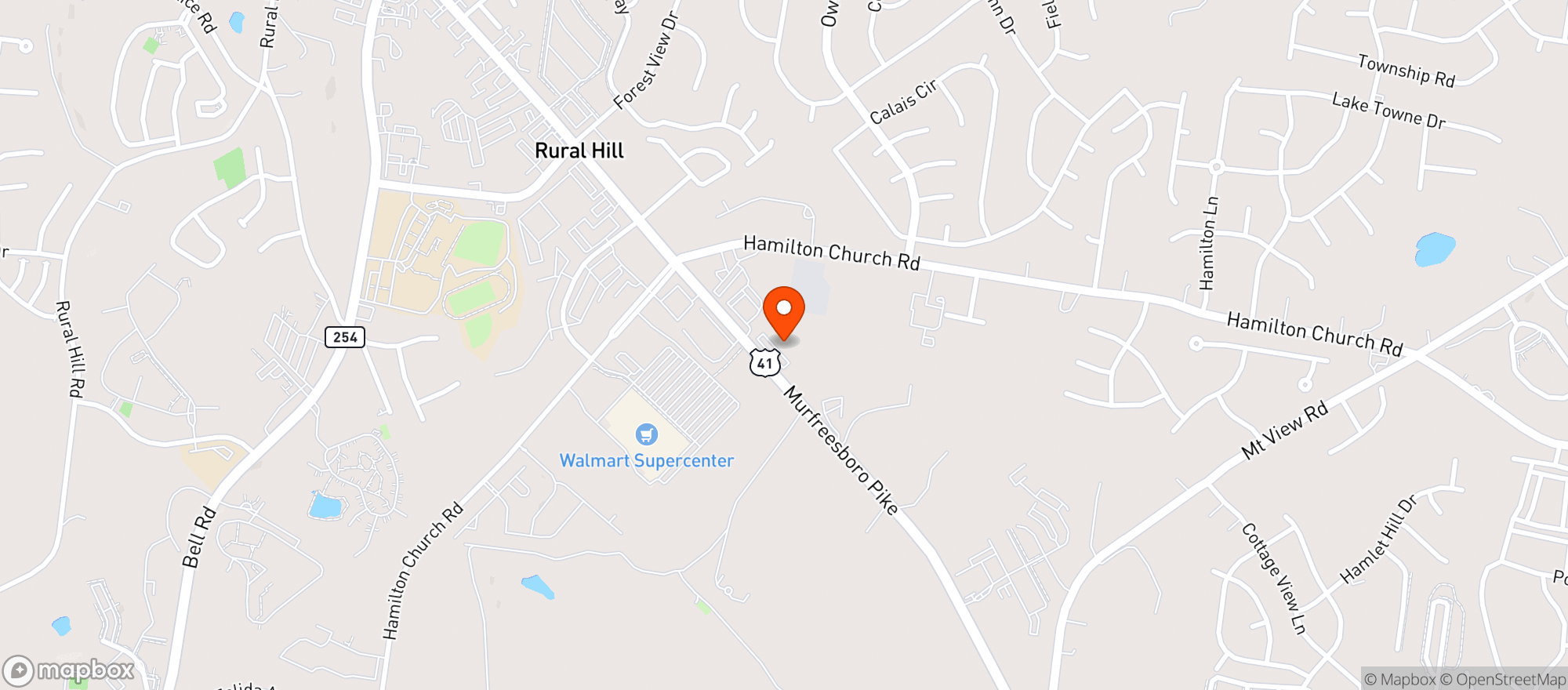 Map showing Antioch Wine & Lquor