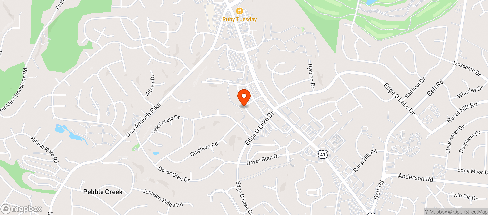 Map showing Metro Wine & Spirits