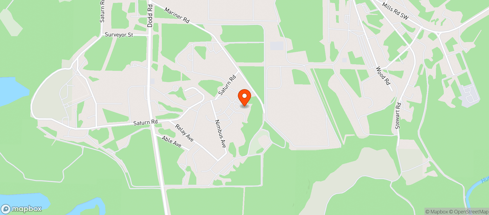 Map showing Gnc
