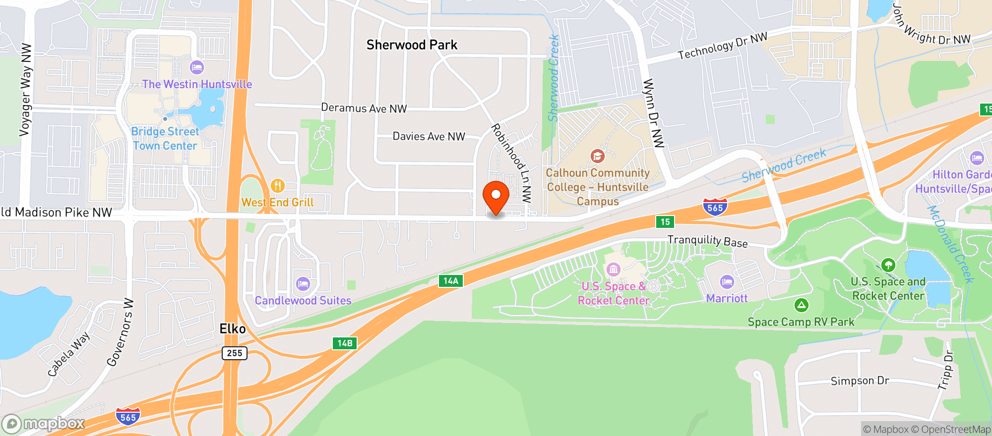 Map showing Mystik Food Mart
