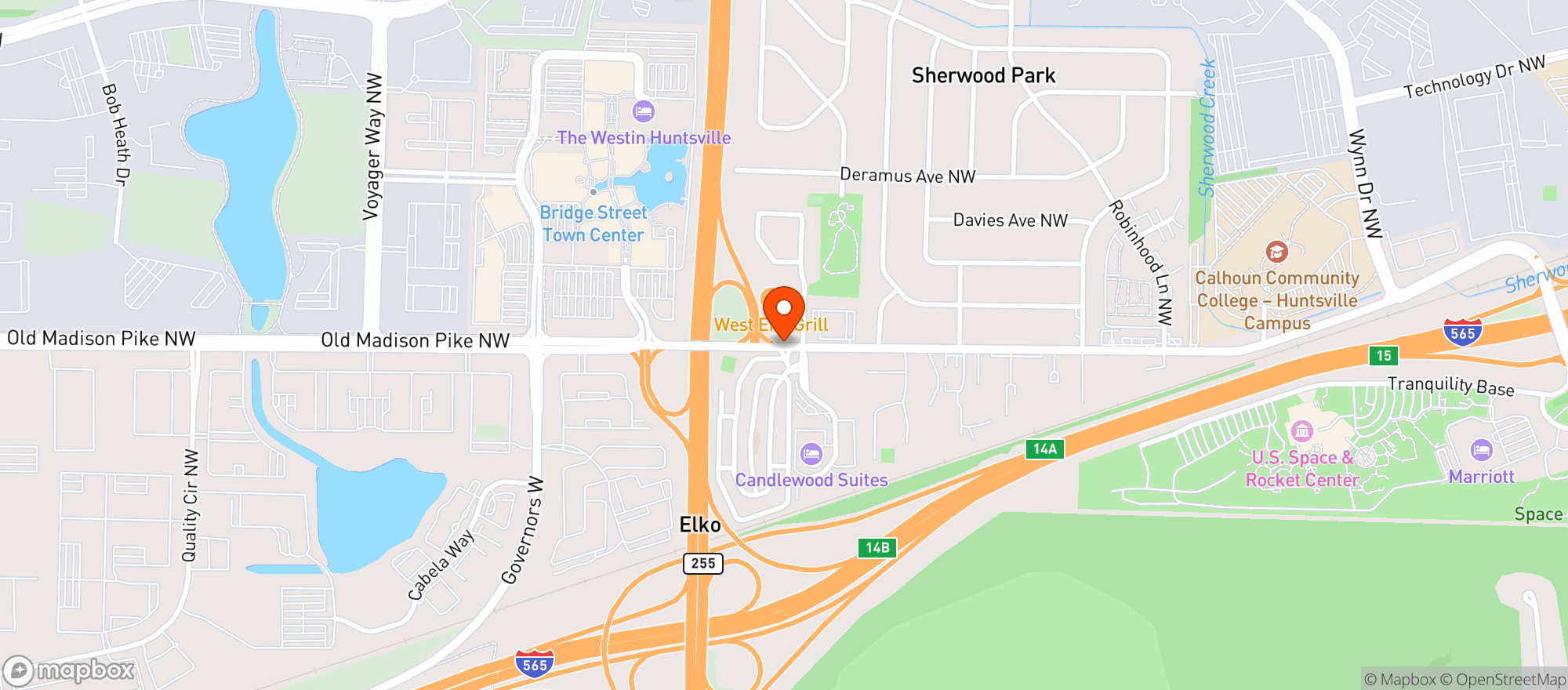 Map showing El Coyote