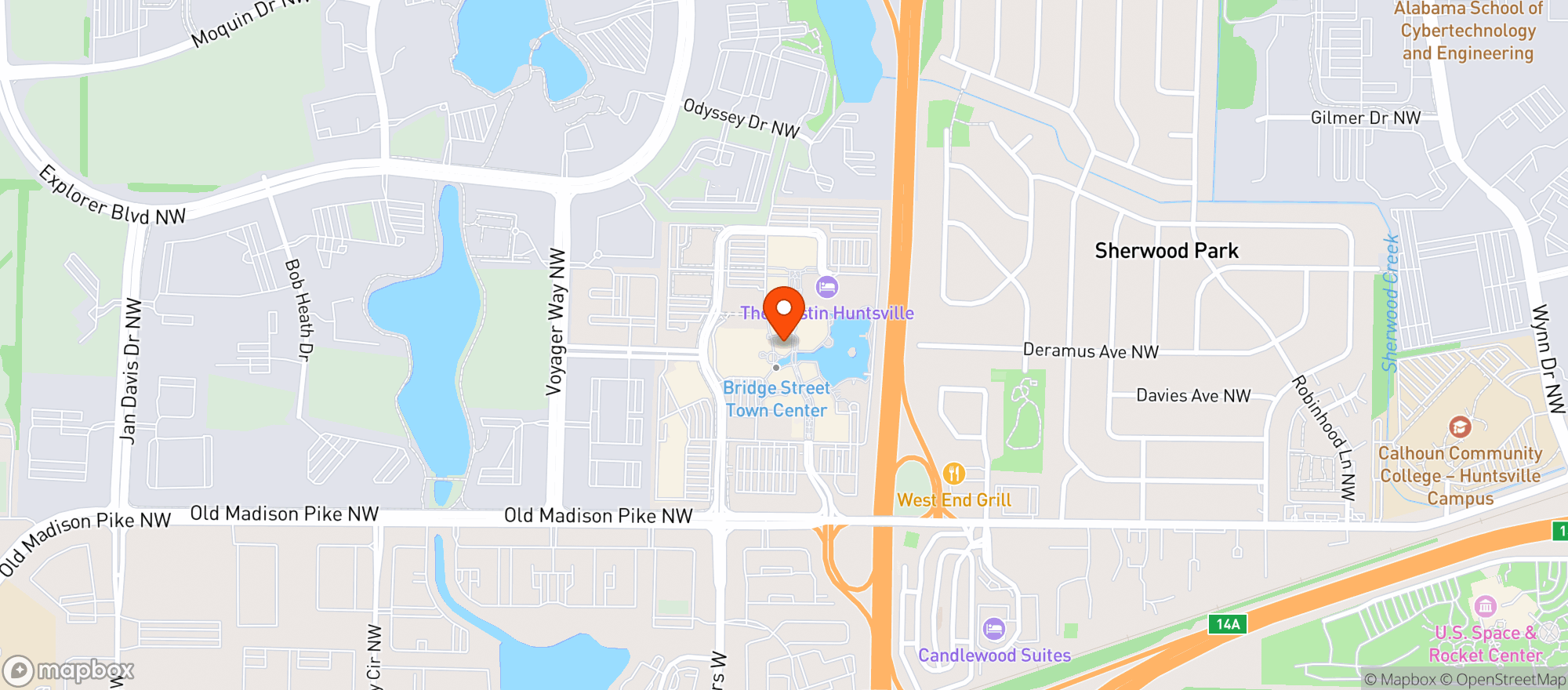 Map showing Connors Steak & Seafood