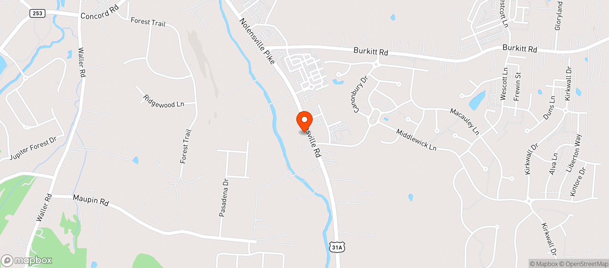 Map showing Vape Station