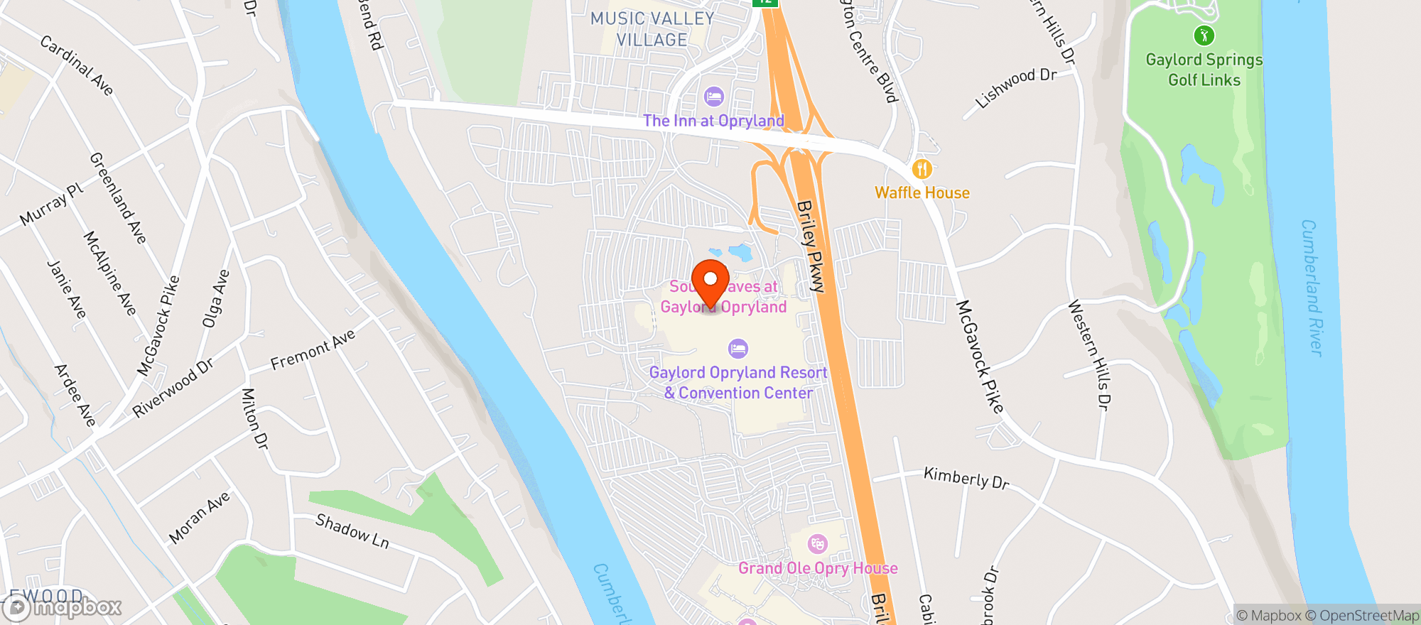 Map showing Fuse Sports Club