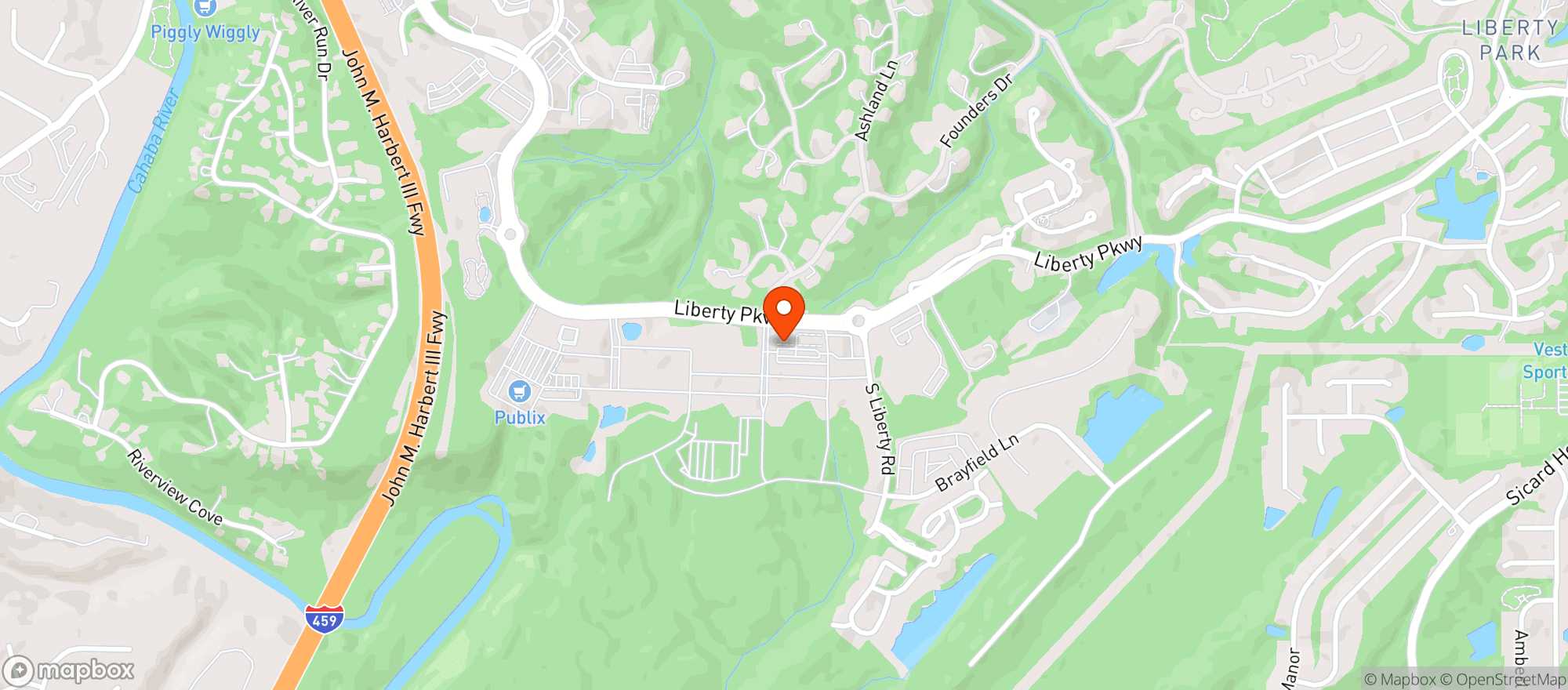 Map showing On Tap Sports Cafe