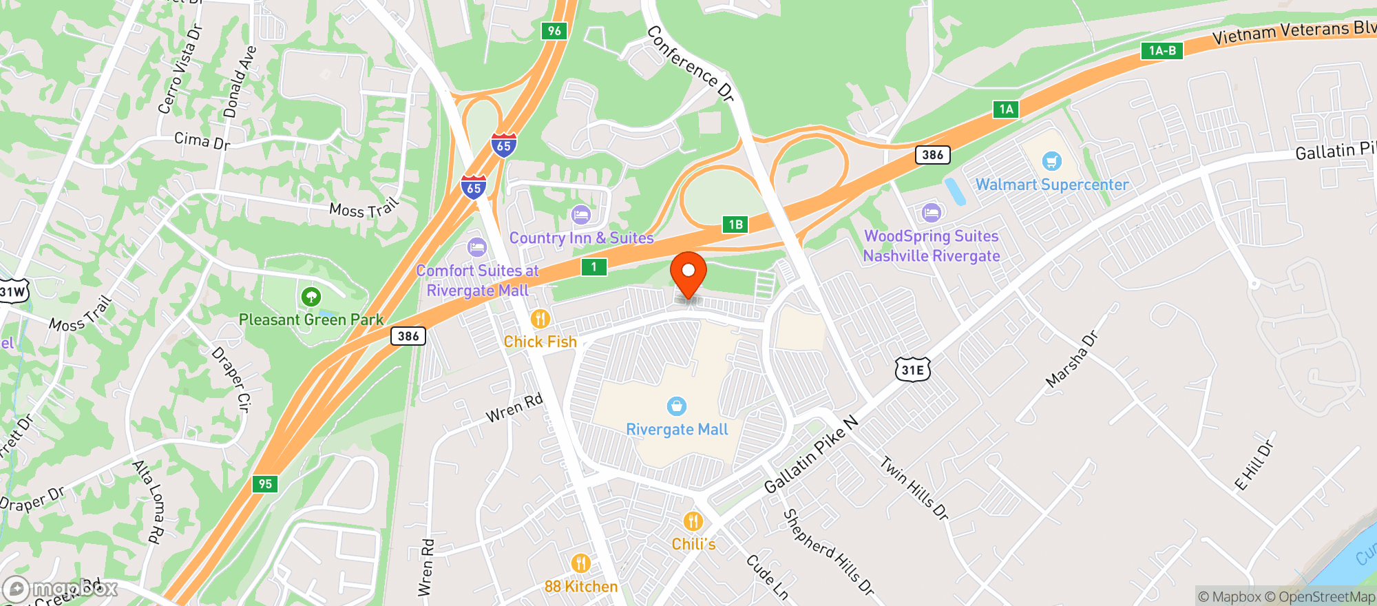 Map showing Bjs Wholesale Club #234