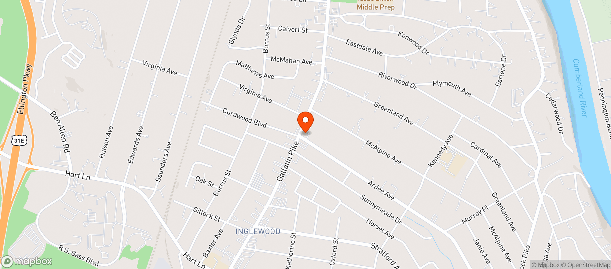 Map showing ET MARKET DISCOUNT TOB & BEER