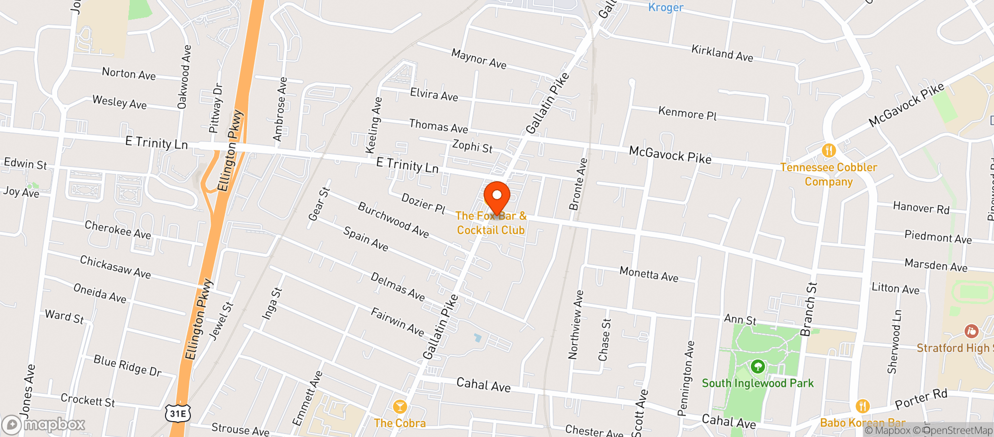 Map showing 2830 Discount Liquors