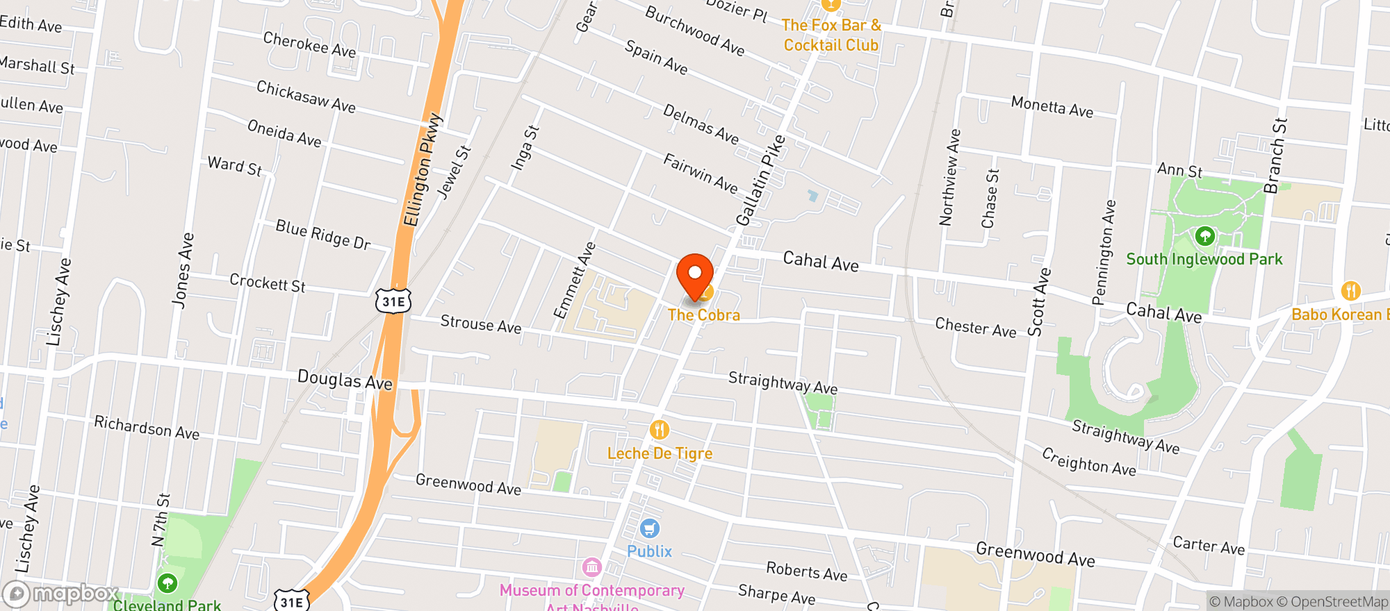 Map showing Martha My Dear