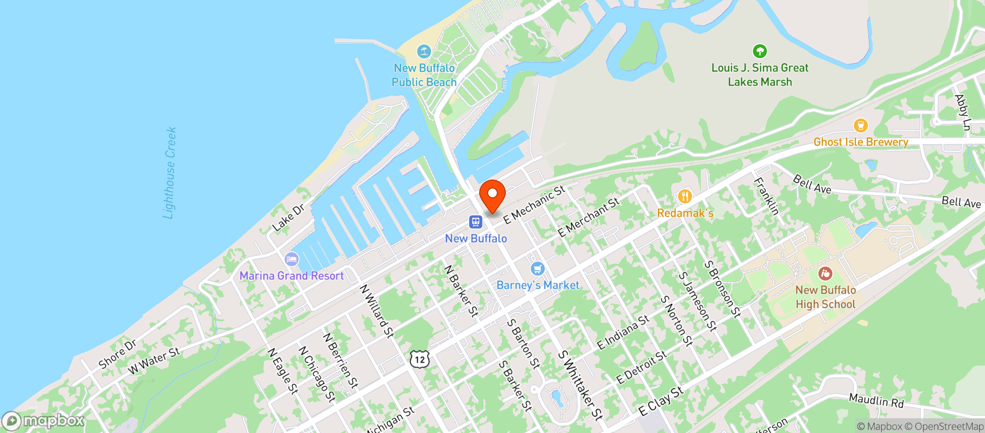 Map showing PostBoy