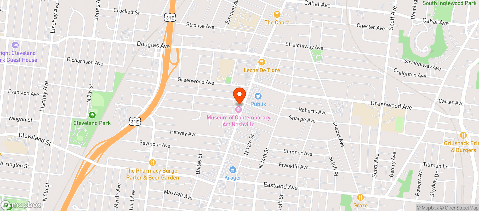 Map showing Pearl Diver