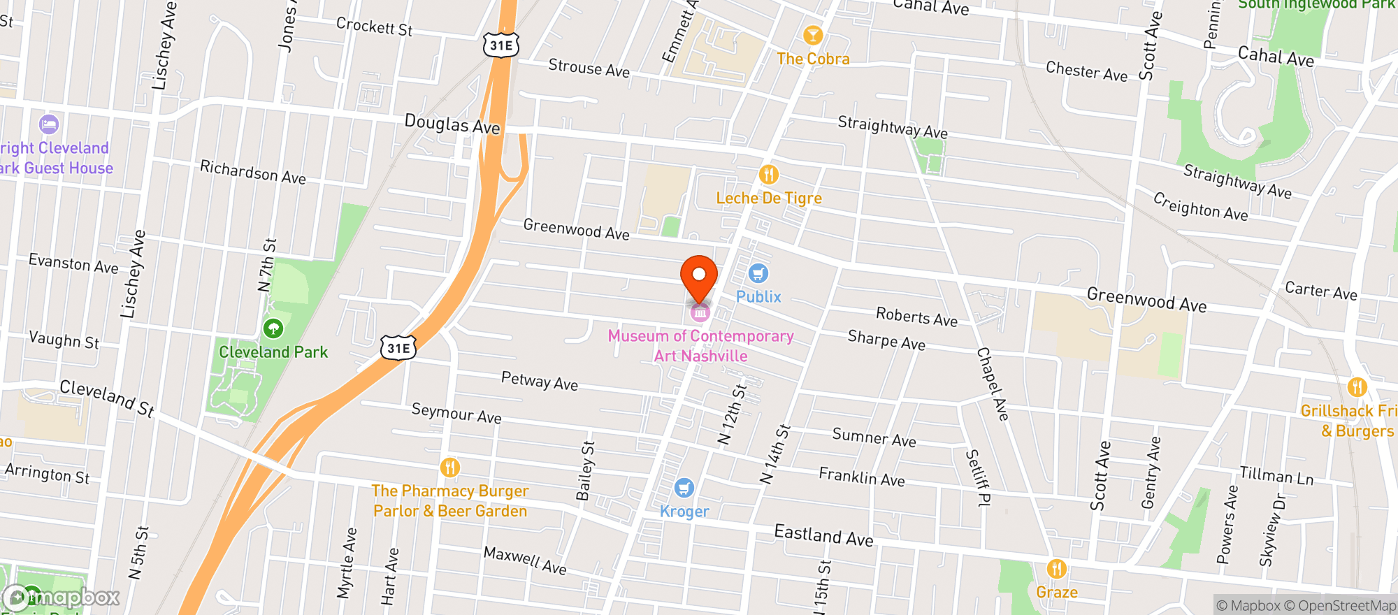 Map showing LabCanna East CBD Hemp Dispensary