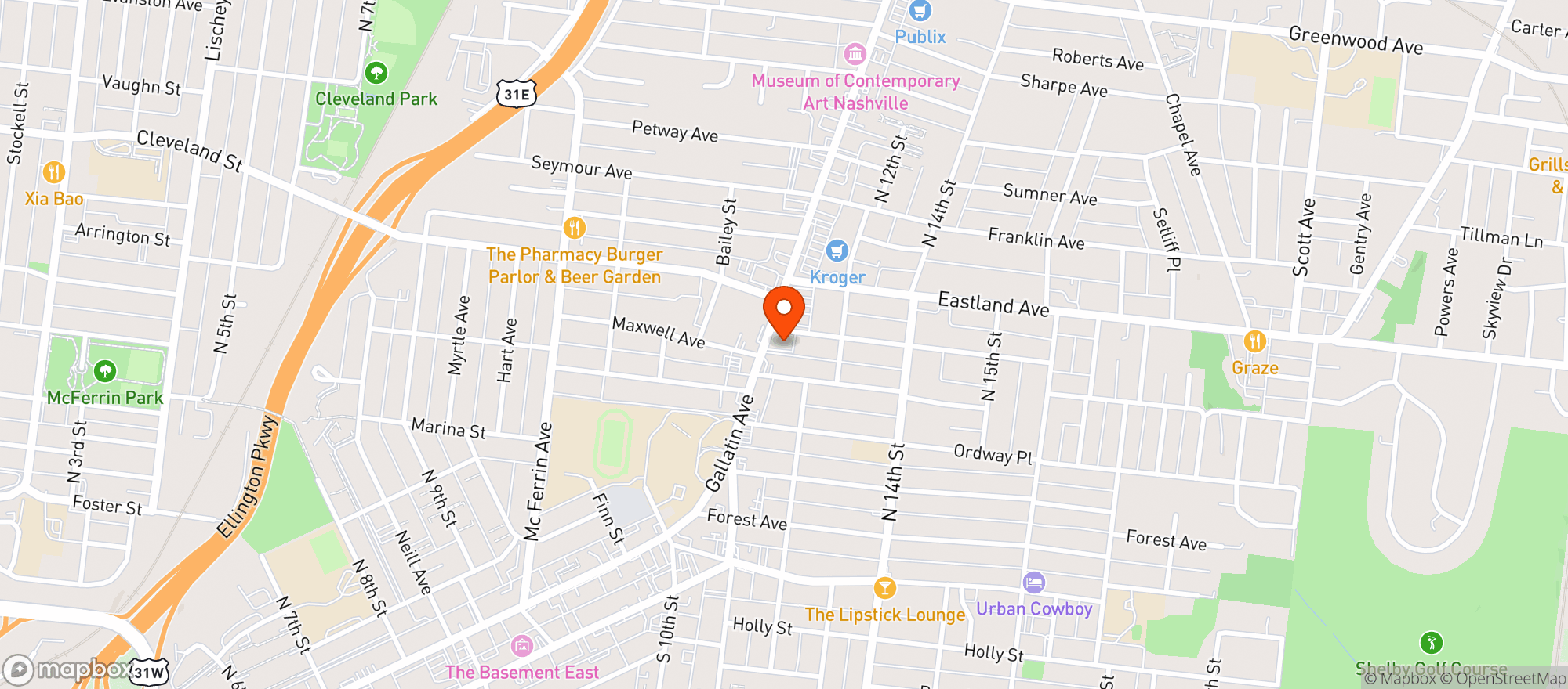 Map showing Maiz de la Vida