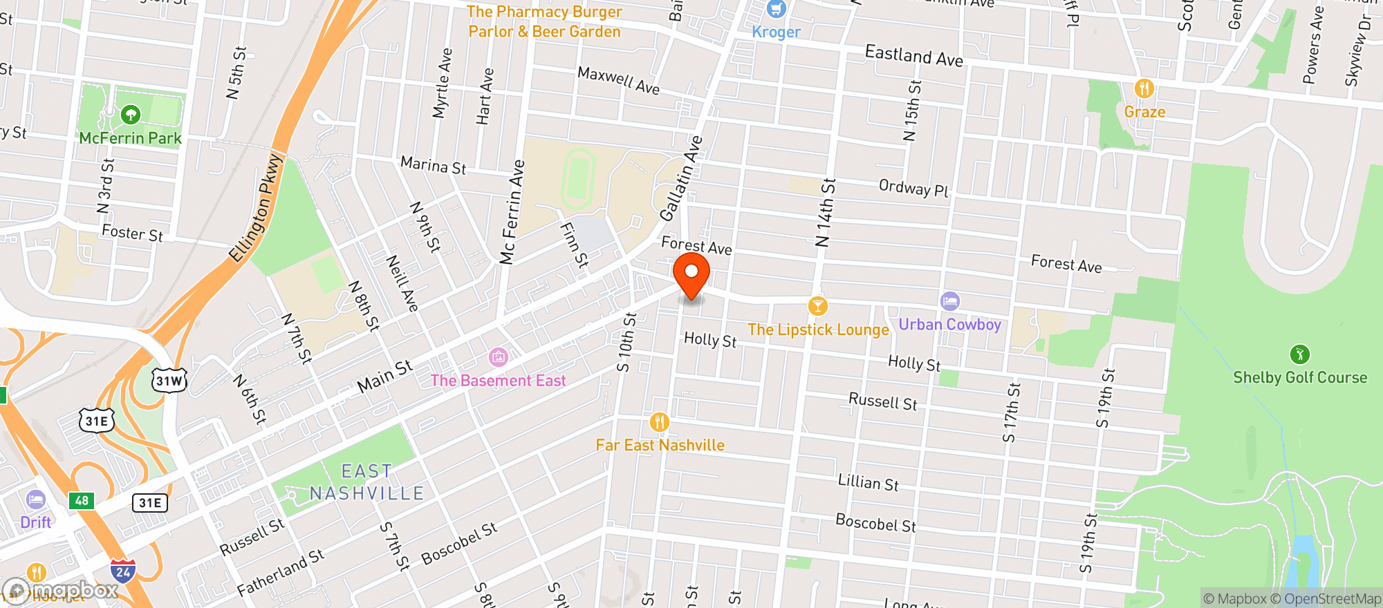 Map showing Bongo Java East
