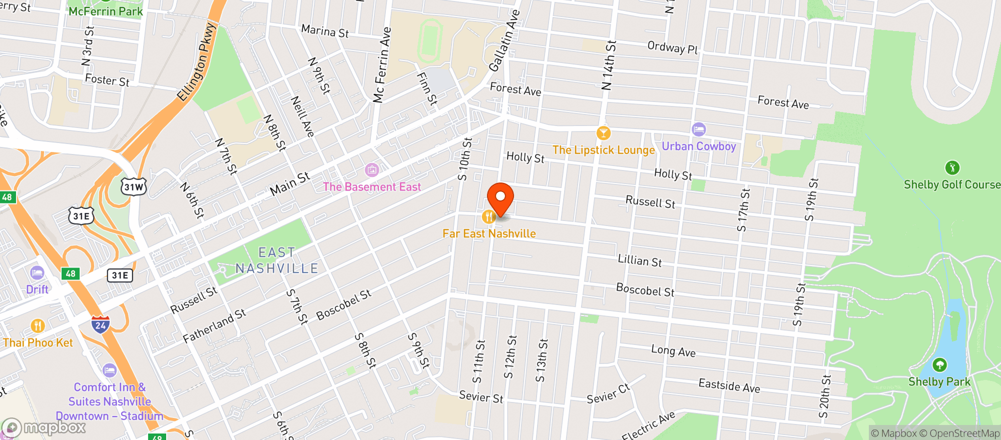 Map showing Killjoy