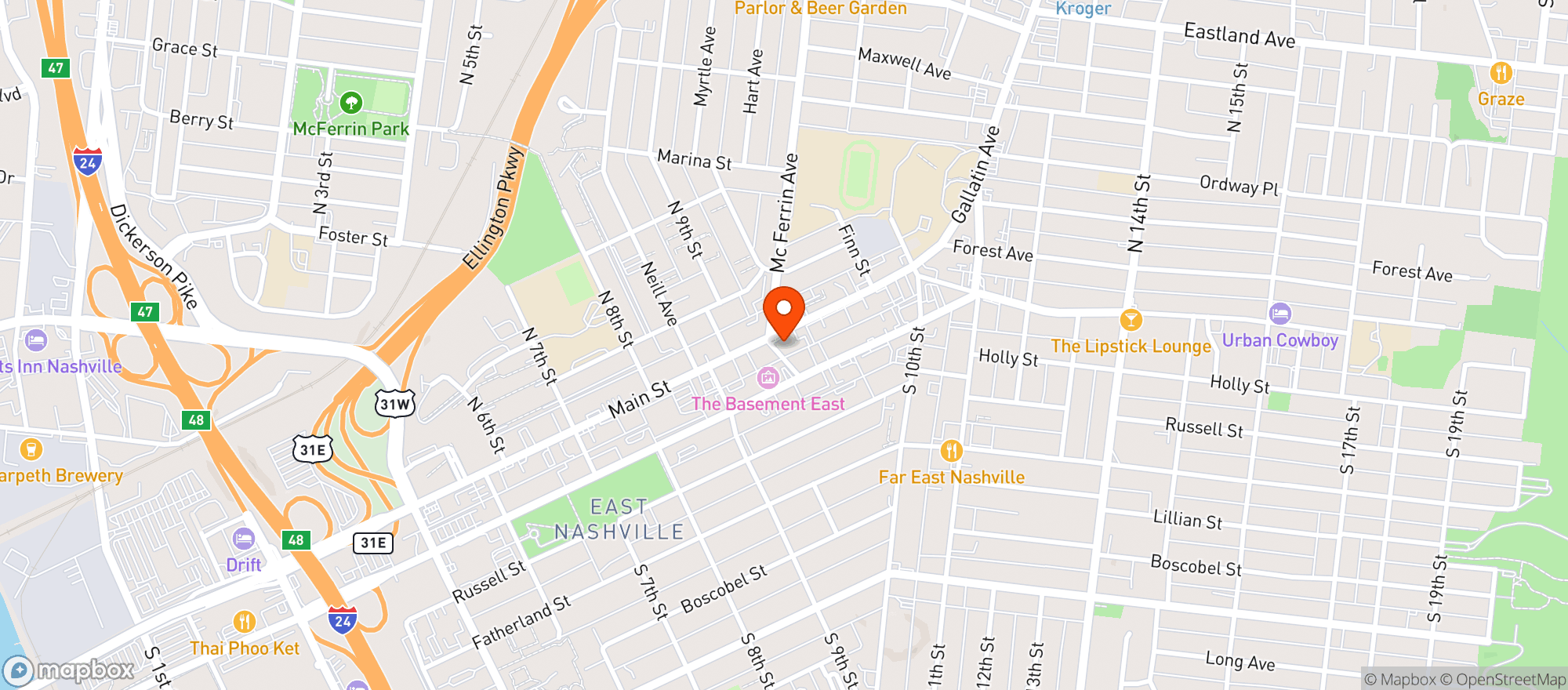 Map showing No Quarter