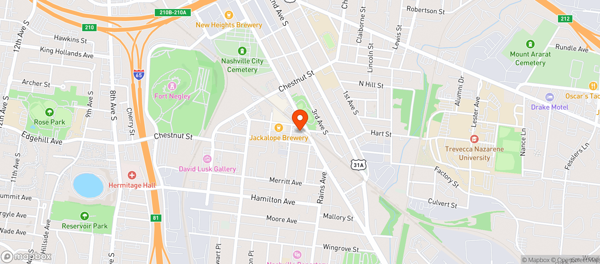 Map showing Never Never