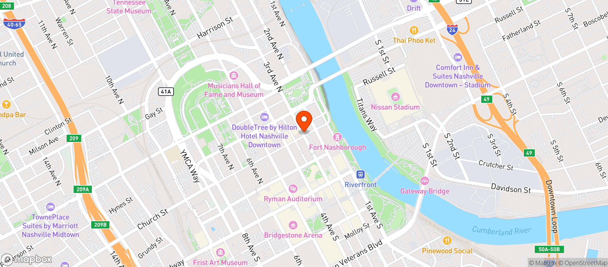Map showing Black Rabbit