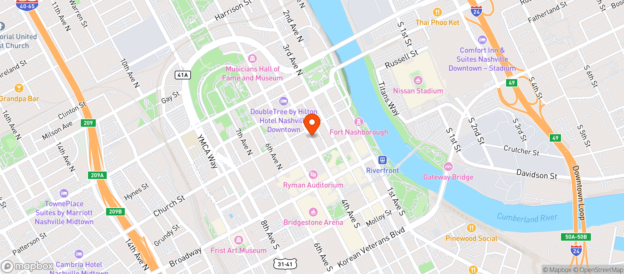 Map showing Alley Taps