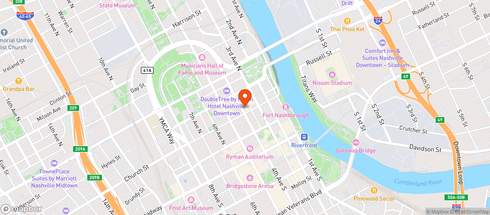 Map showing Dream