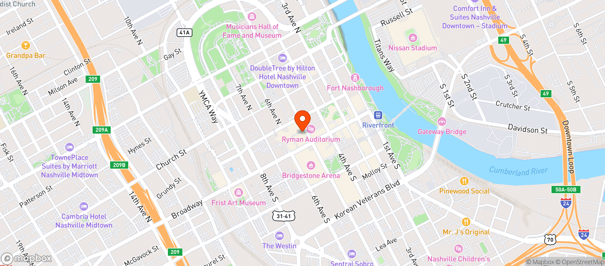 Map showing Boqueria