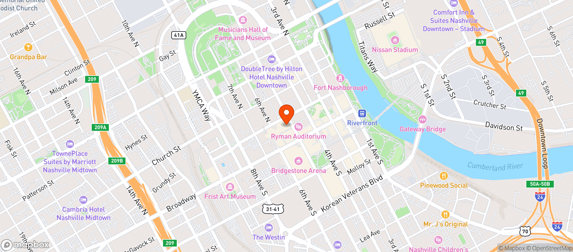 Map showing Homegrown