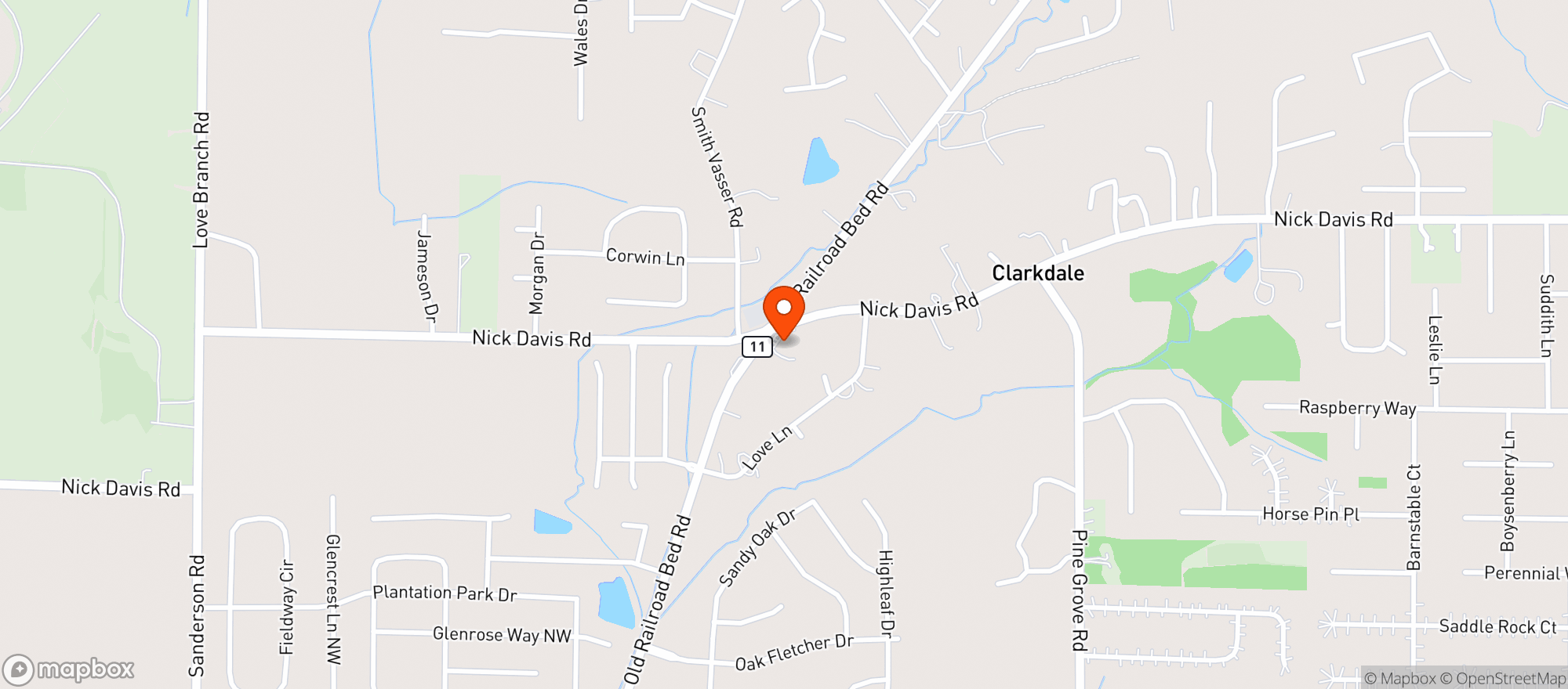 Map showing Harvest Shop Rite