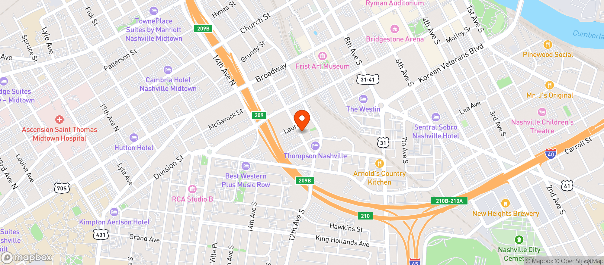 Map showing Bar Mar