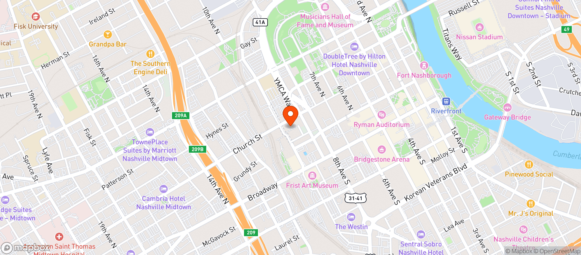 Map showing Iconix Fitness Inglewood