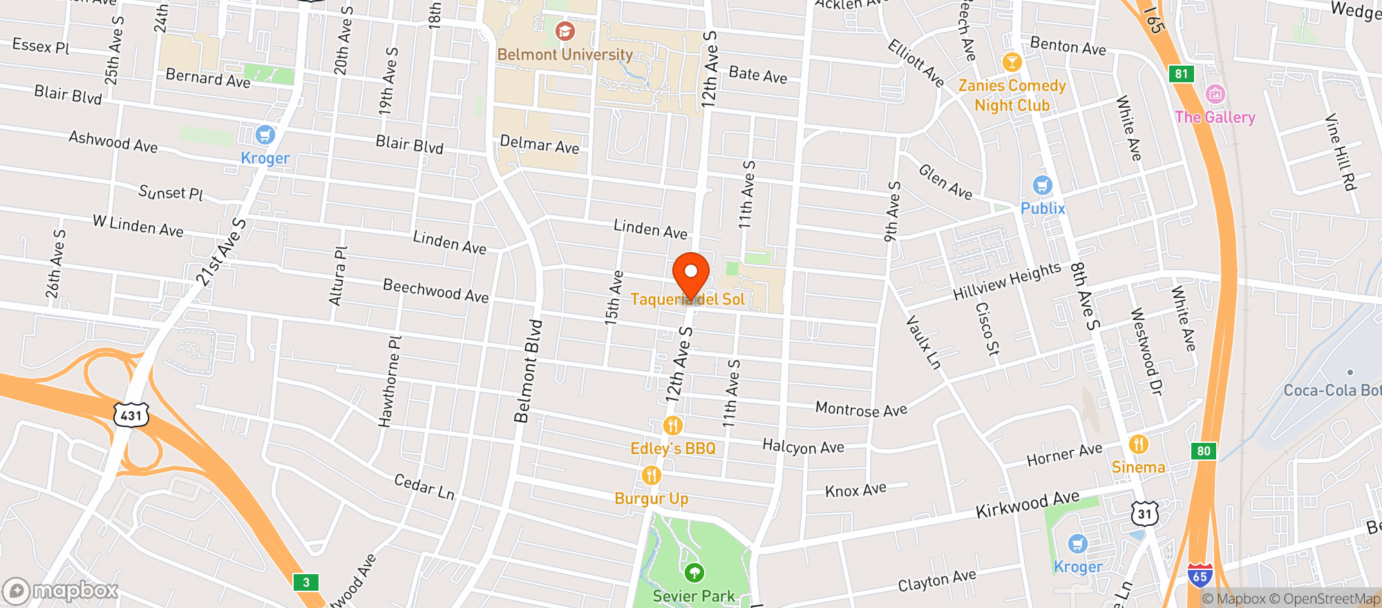Map showing Playdate