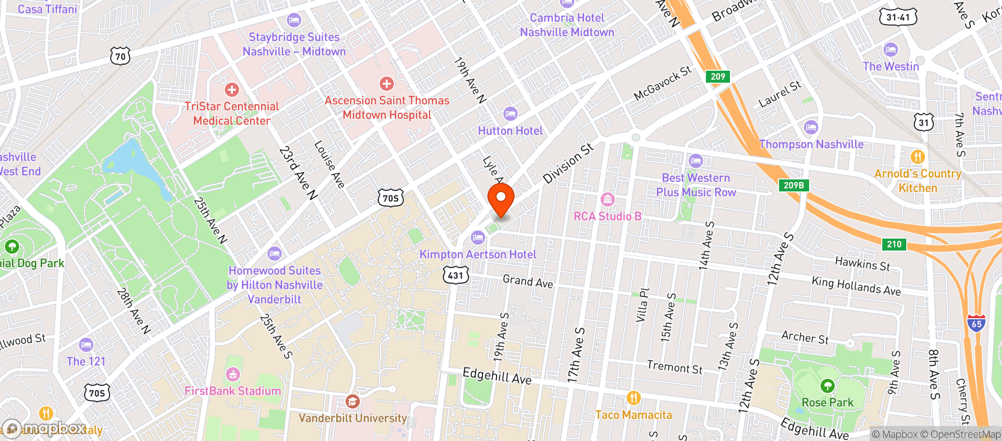 Map showing Happy Does